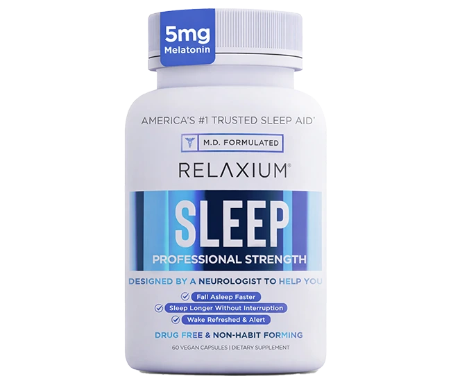 Relaxium® Sleep Product Bottle